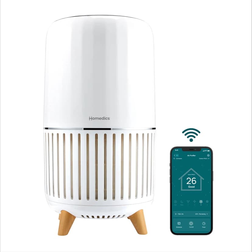 Homedics 4 in 1 Smart Air Purifier T200