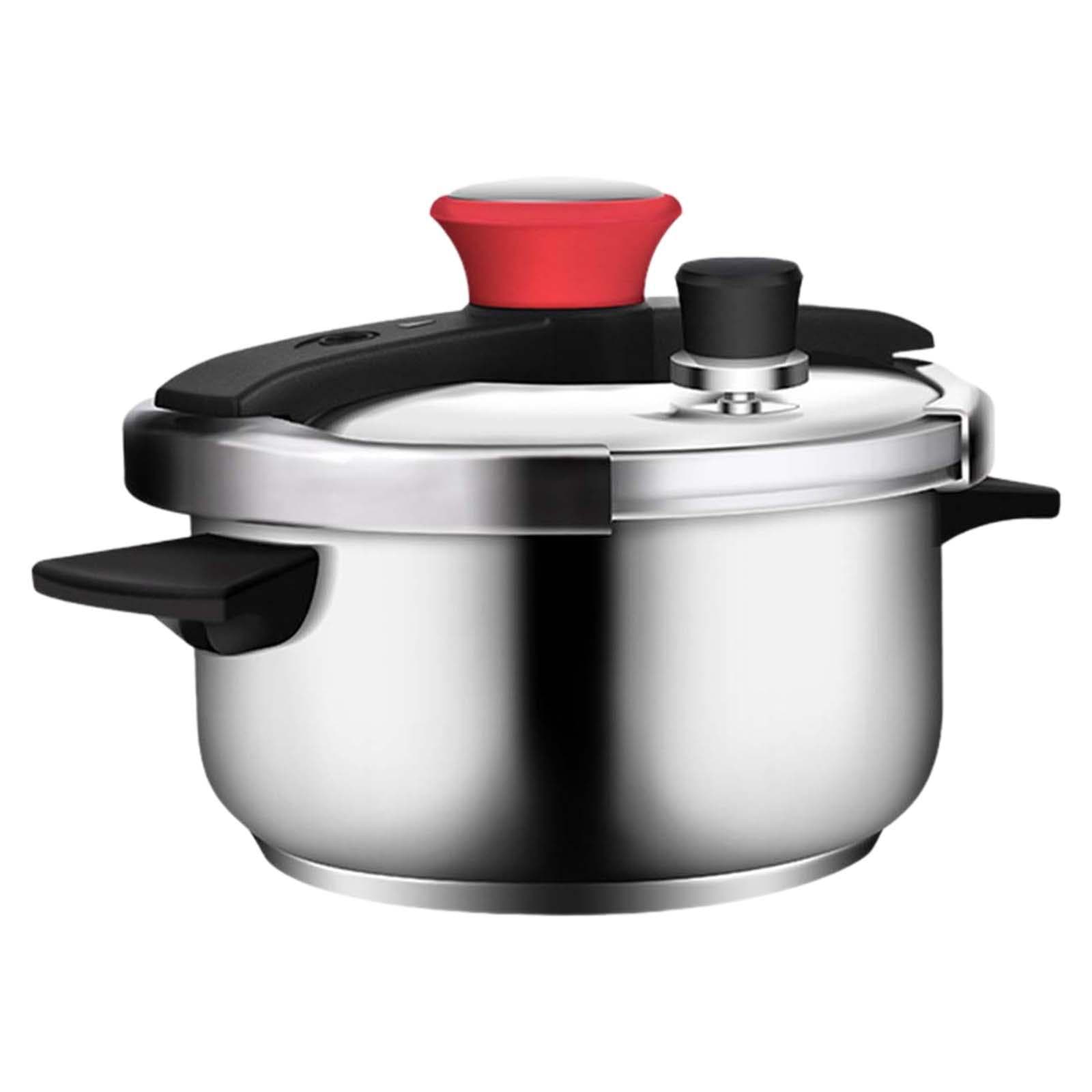 Tnarru Stovetop Pressures Cooker Portable Rice Cooker 4.0L Cookware Stewed Meat Pot Instant Cooking Pot for Homes Hotel Indoor Outdoor