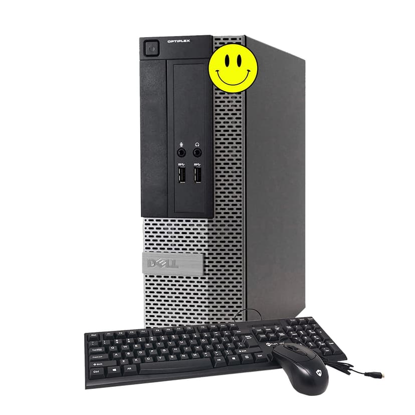Dell Optiplex SFF Desktop Computer Intel Core i5 16GB RAM 256GB SSD Windows 10 Professional WiFi Bluetooth (Refurbished)
