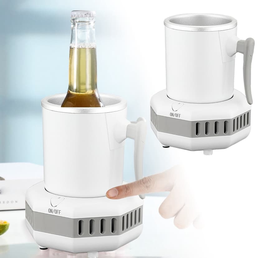 Portable Ice Maker Machine Countertop Fast Mini Freezer for Kitchen Home Bar Beverage Chiller with Efficient Technology