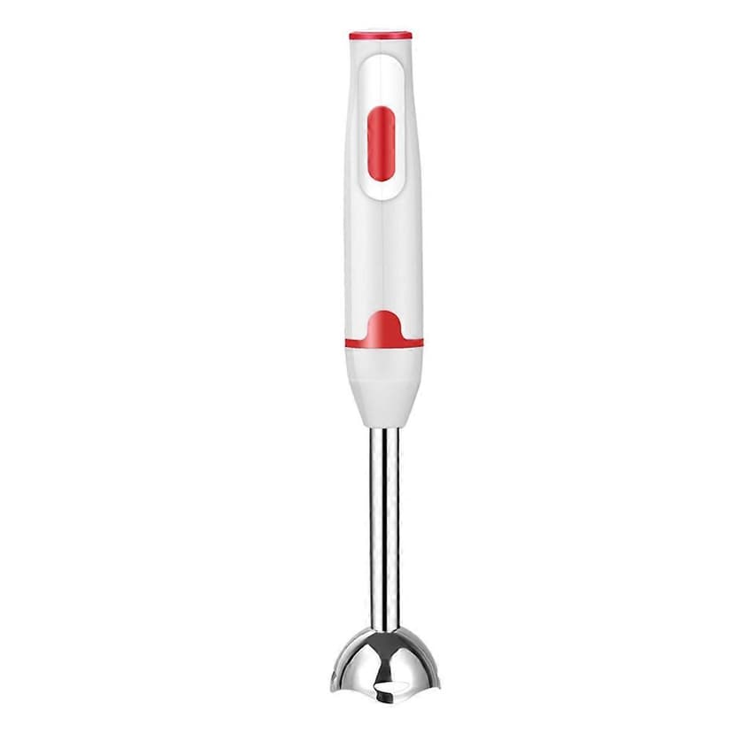 Hand Stick Blender Electric Food Vegetable Grinder EU Plug red