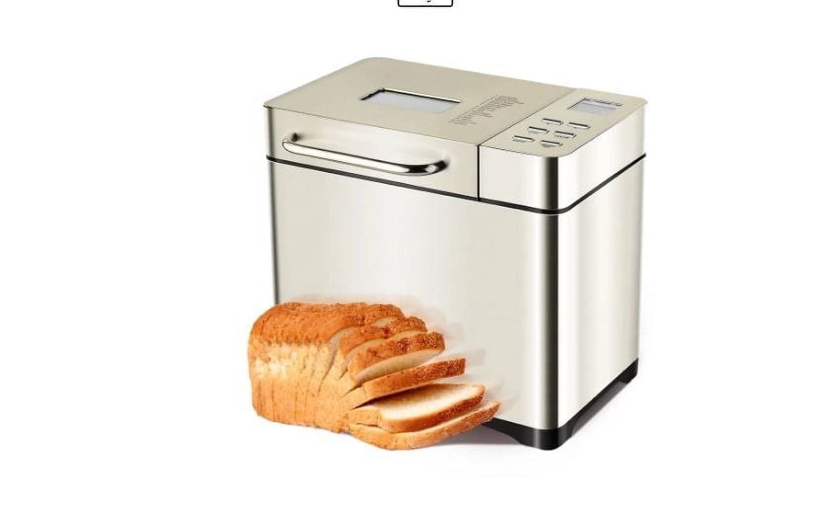 Refurbished KBS MBF-013 17-In-1 Bread Maker Machine Fully Automatic with 2LB Capacity 3 Loaf Sizes