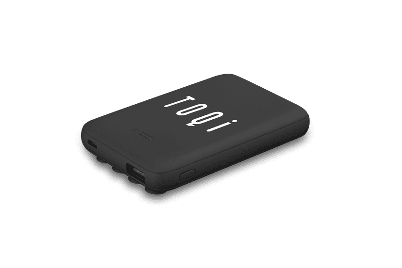 TOQi 5k Wireless Power Bank 5000mAh - Sleek, Portable Charger with Dual Charging Capability for Qi-Enabled Devices, USB-C with Overcharge Protection