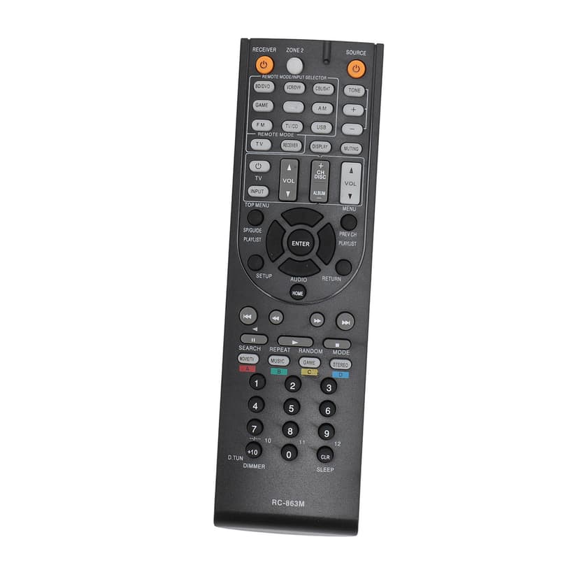 <p>Av Receiver Remote Control For Rc 882m RC 863M Remote Control Replacement AV Receiver Remote For RC 882M TX NR5010 TX SR445 RC 863M RC 865M</p>