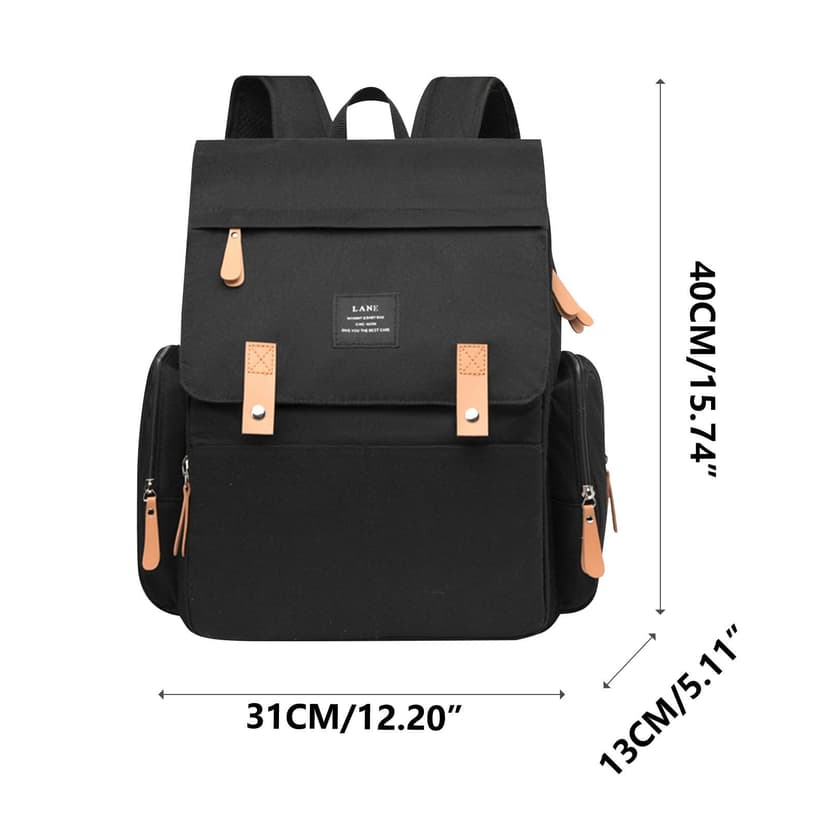 Diaper Bags for Mom Large Capacity Backpacks Travel with Changer Bags Breastfeeding Baby Bags Maternity Solid Gray Fashion