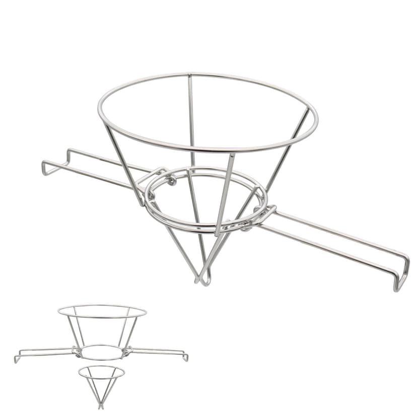 Dvumao Kitchen Accessories, Oil Filter Stand Maple Syrup Filter 304 Stainless Steel Fryer Oil Strainer With Foldable Arms For Deep Fryers And Maple Syrup