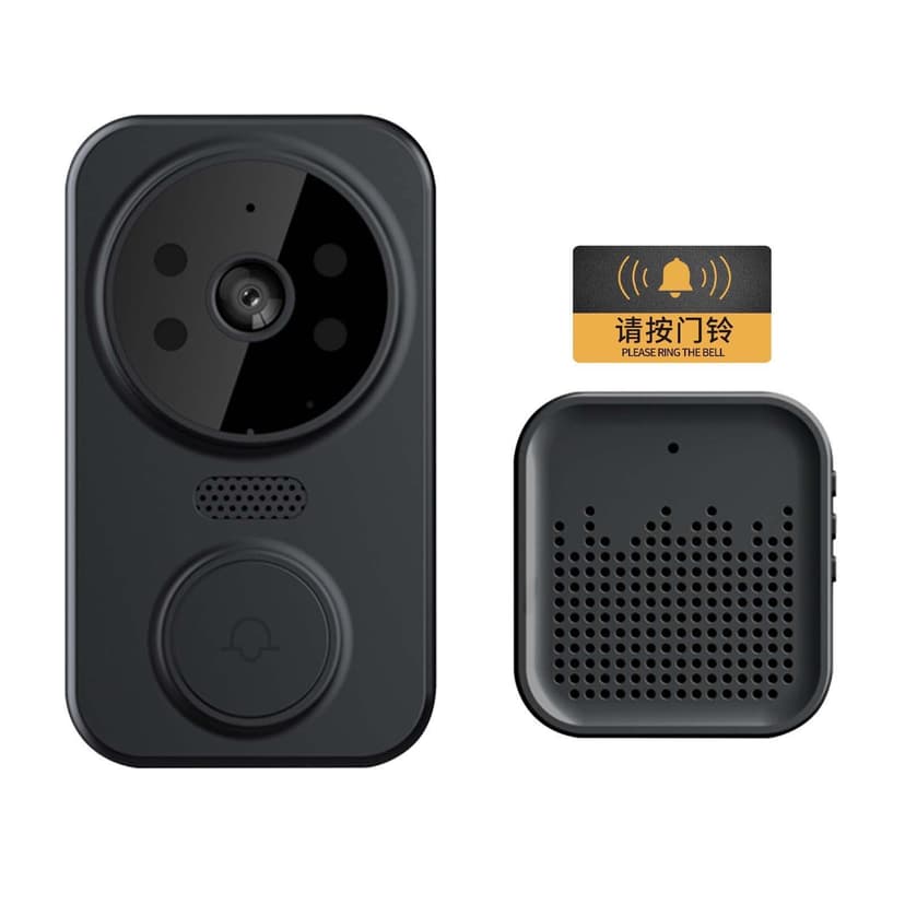 Wireless Doorbells for Homesmart Doorbell Smart Wireless Remote Video Doorbell Intelligent Visual Doorbell Home Hd Night Vision Wifi Security Door Doorbell Battery Version