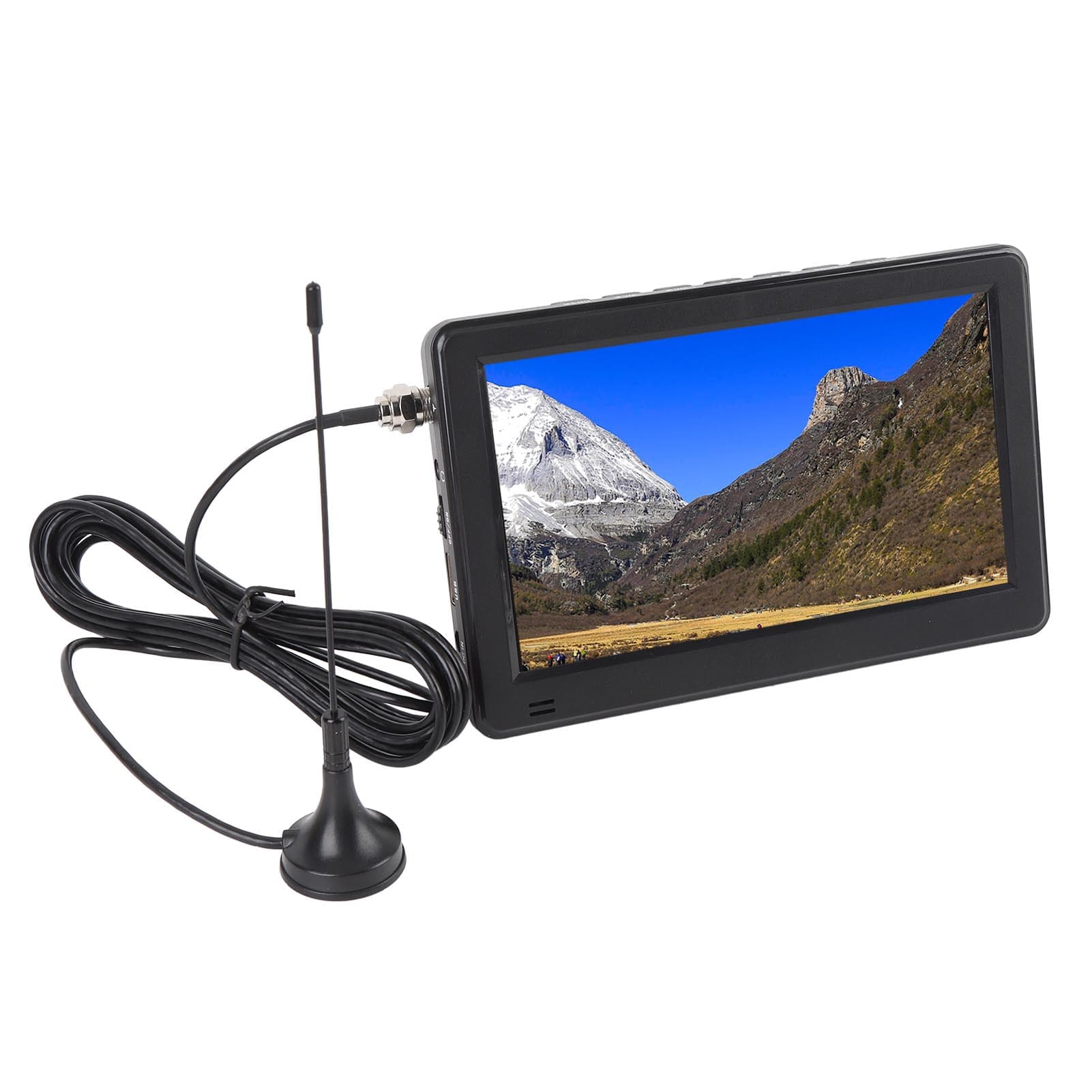 LED Pocket Digital Television, 6 Inch Portable TV 1500mAh Rechargeable Battery with Remote Control for Car