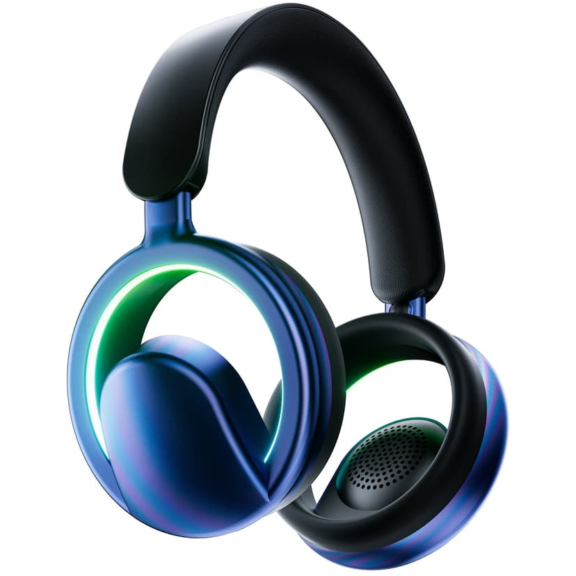 VEATOOL Wireless Bluetooth Open Ear Headphones,20H Playtime On Ear Bluetooth Headphones with Detachable Mic, Rich Bass,Breathable &Foldable Gaming Headset