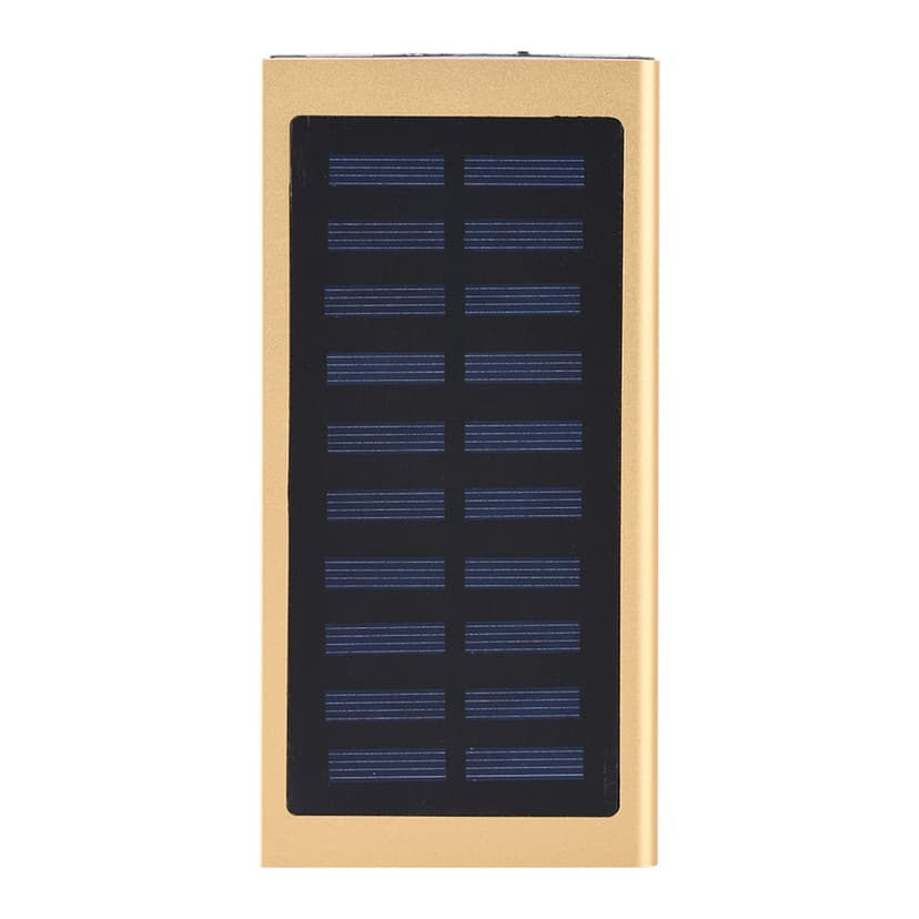 Solar Power Bank,10000mAh Dual USB Portable Charger Power Bank Portable Power Bank Compact and Lightweight