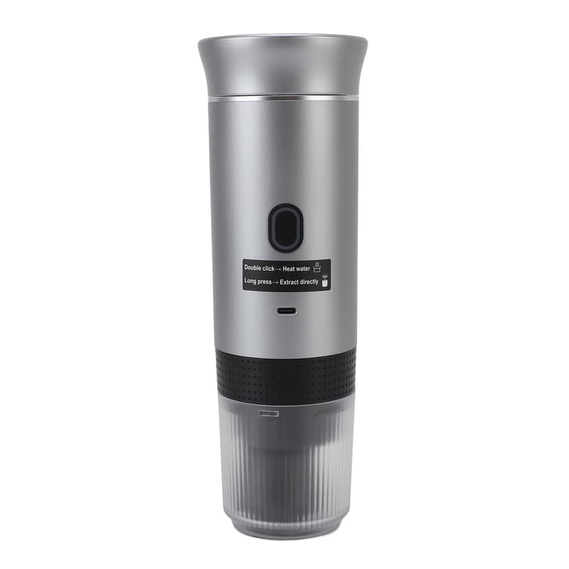 Travel Coffee Machine, Portable Electric Coffee Maker 304 Stainless Steel Leakage Proof for RV Trip