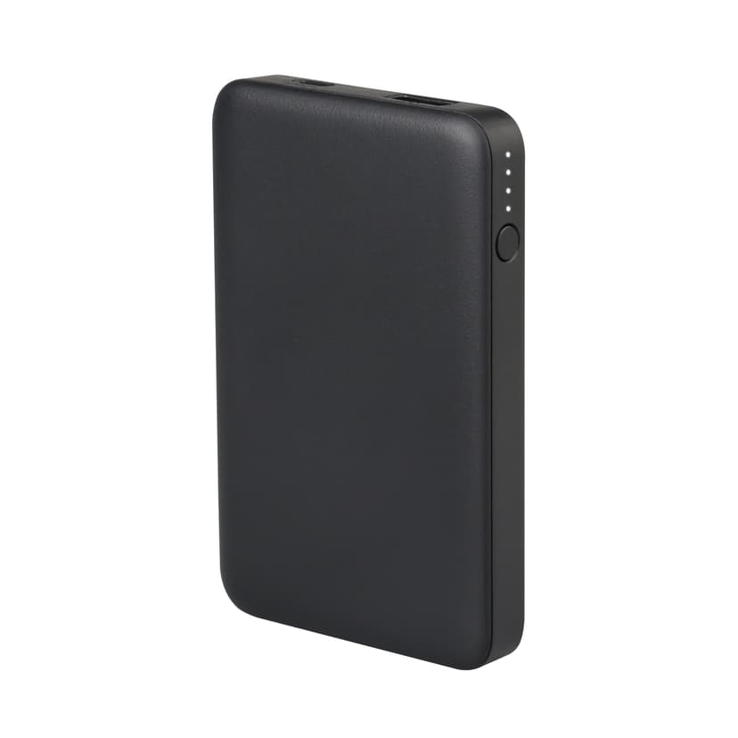 onn USB-C/USB-A 5,000 mAh Power Bank for Smartphones & Tablets, Black