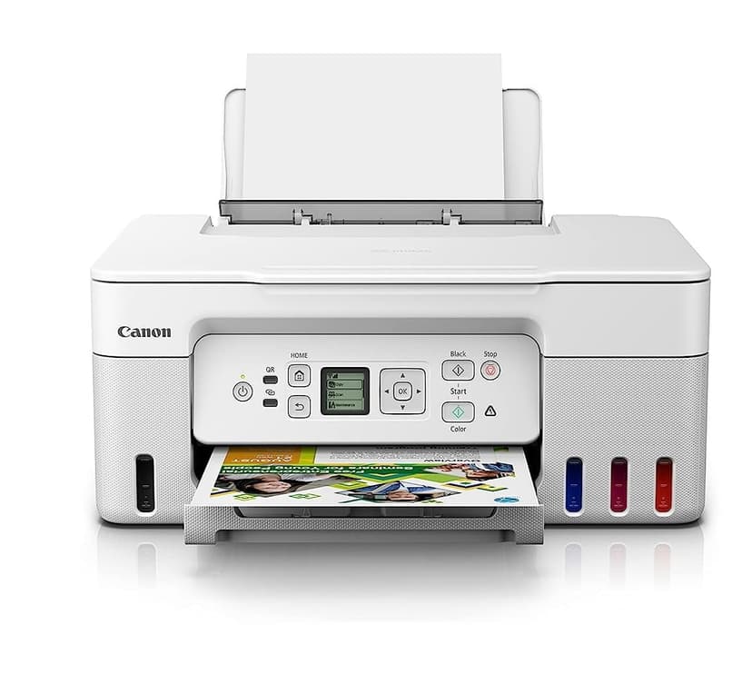 Refurbished Canon 5805C022 PIXMA MegaTank G3270 Wireless All-in-One Printer, White