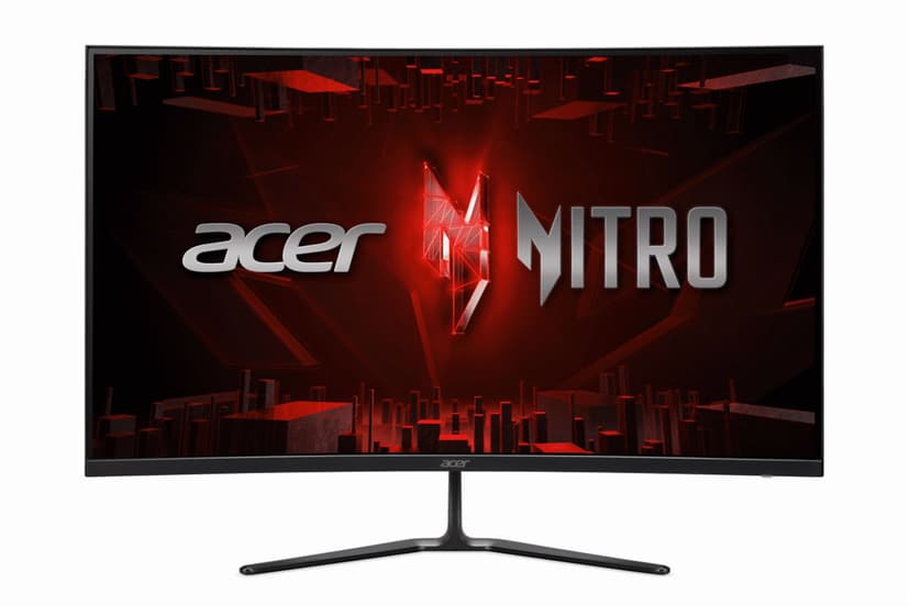 Acer Nitro 31.5" Full HD, 240Hz 1ms, Curved Gaming Monitor - Ergostand AMD FreeSync 2w Speakers ED320Q W0biip