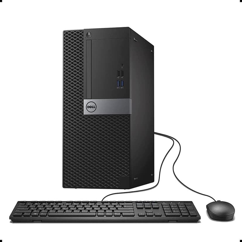 Dell Optiplex 5040 Desktop PC, Intel Core i5 3.2 GHz, 16 GB RAM, 128GB SSD 1TB HDD, WiFi, Windows 11 Pro, Keyboard Mouse