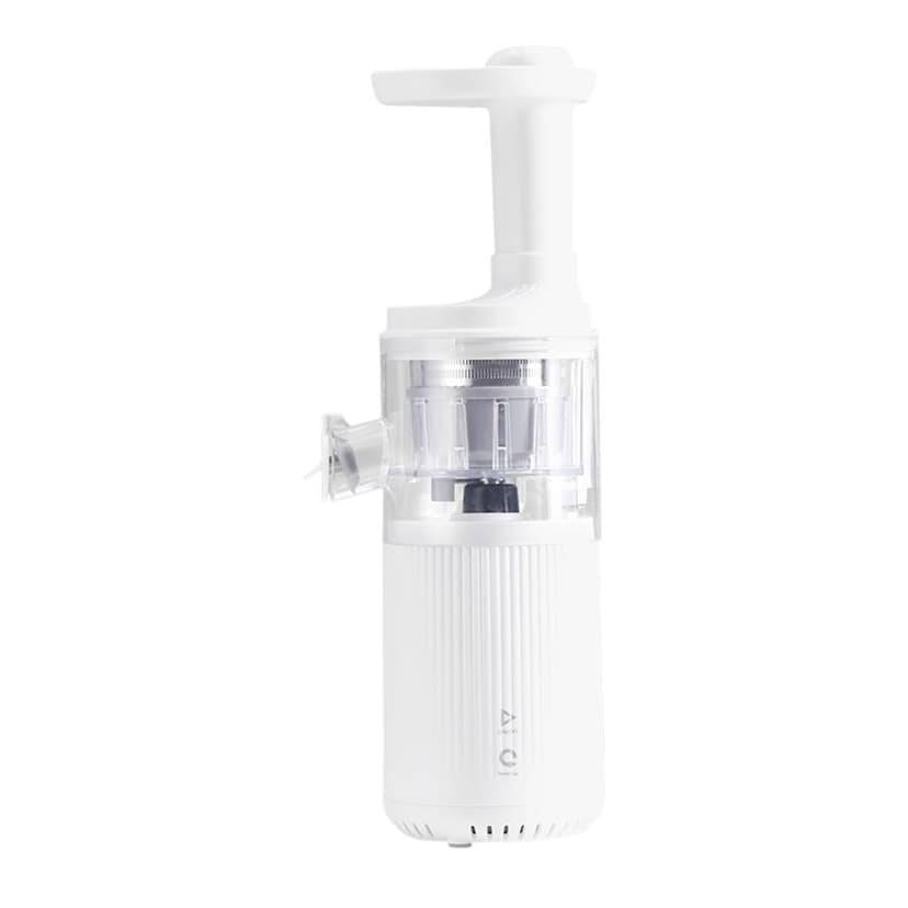 Jinsinto White Slow Masticating Juicer Cold Press Juicer Compact Juicing Machine Easy-to-clean Juice Extractor