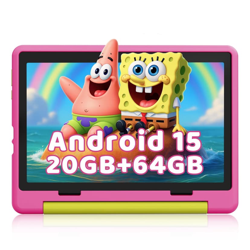Kids Tablet,Android 15 Tablet with HD Display,10.1 inch,Parental Control & Kids Mode, Octa-Core, GMS Certified,20GB RAM 64GB ROM,