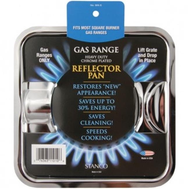 Stanco STE60090002 Square Chrome Gas Pan