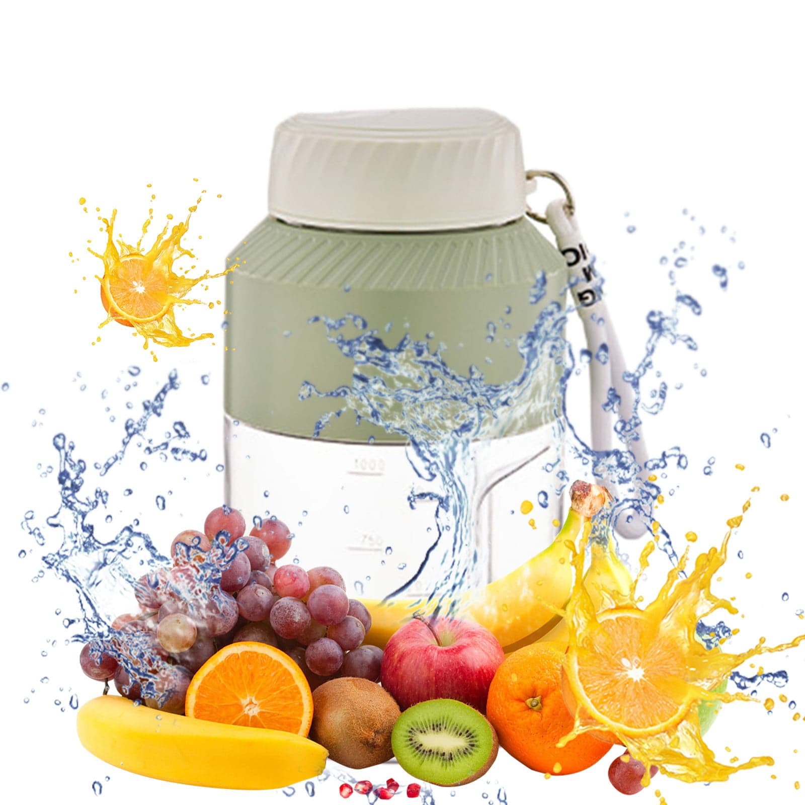 TIMIFIS Drain Basket Juicer Extractor Portable Blenders 35.19 Large Capacity Blenders 10 Blade Blenders for Milkshakes and Slushies Portable Blenders and Food Processors Kitchen Gadgets