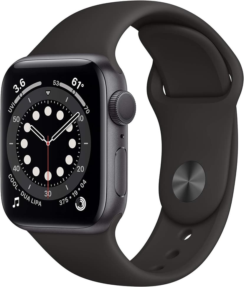 Refurbished Apple Watch Series 6 Aluminum 40mm A2291 (GPS Only, No Cellular) Space Gray (Grade B)