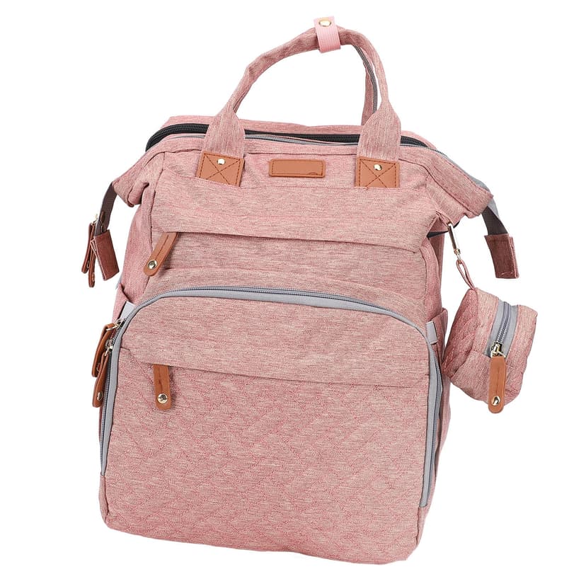 Foldable Diaper Bag Foldable Multifunctional Baby Diaper Backpack with USB Charging Port for Travel