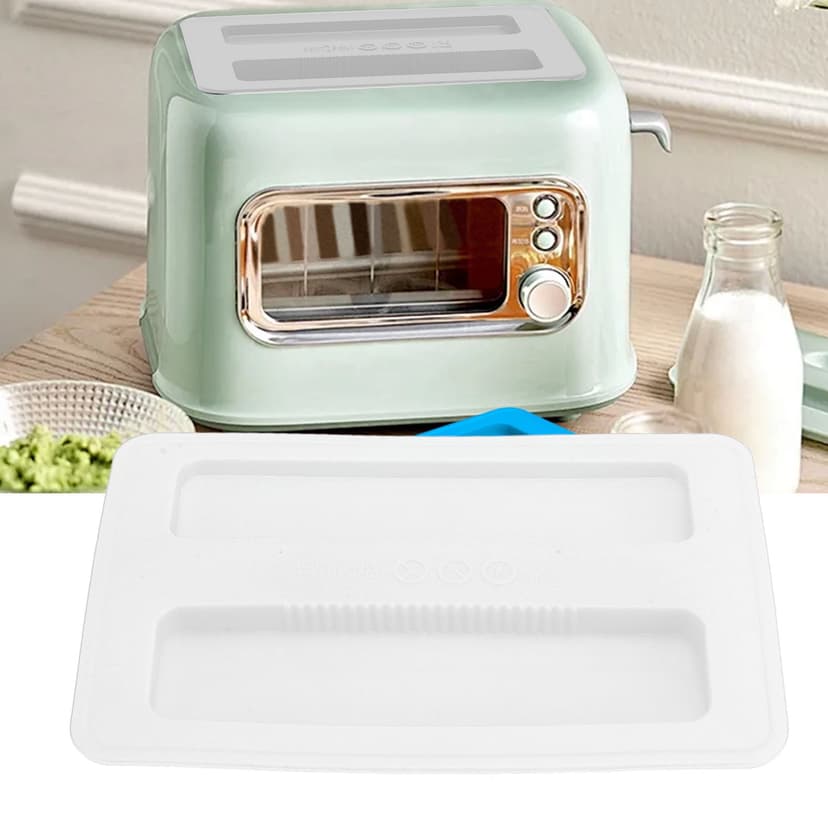 Silicone Bread Maker Cover, Spill Prevention, Dust Proof, Versatile Fit, Simple and Practical, Soft Flexible Reusable Bread Maker Lid for Home, Silicone Material, Keeps Toaster