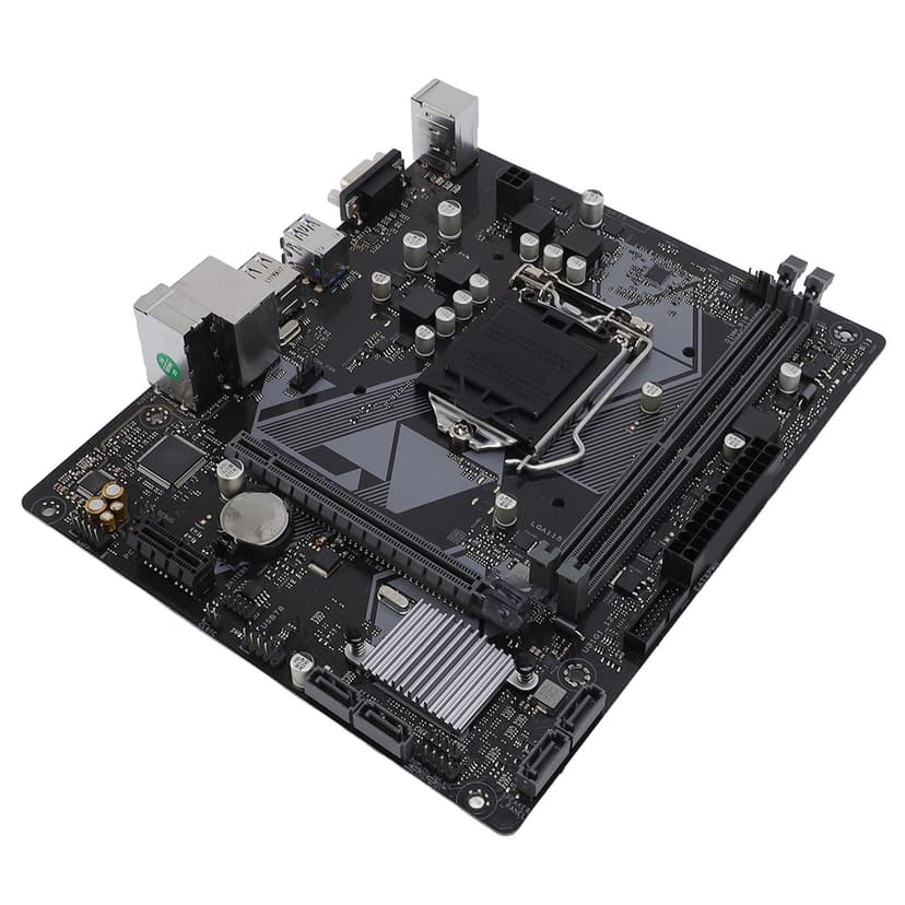 Motherboard, DVI VGA Outputs Desktop Computer Motherboard M ATX for Gaming