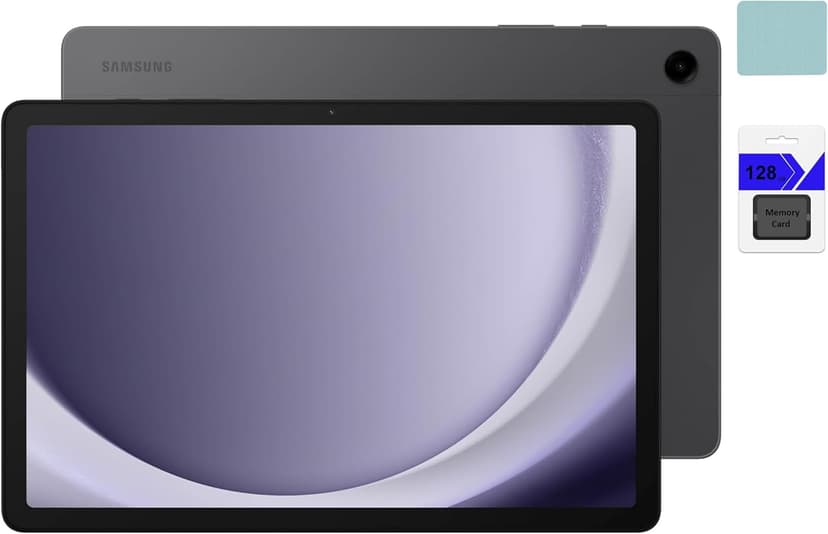 SAMSUNG Galaxy Tab A9+ 10.9'' 64GB Android WiFi Tablet, Big Screen, Quad Speakers, Upgraded Chipset, Multi Window Display, Slim, Light, Durable Design, Graphite with Mazepoly Accessories
