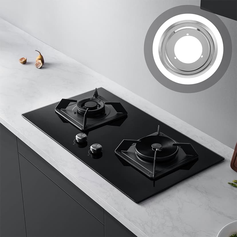 RENACLIPY Water Tray For Gas Stove Stainless Steel Round 1Pcs Kitchen Use