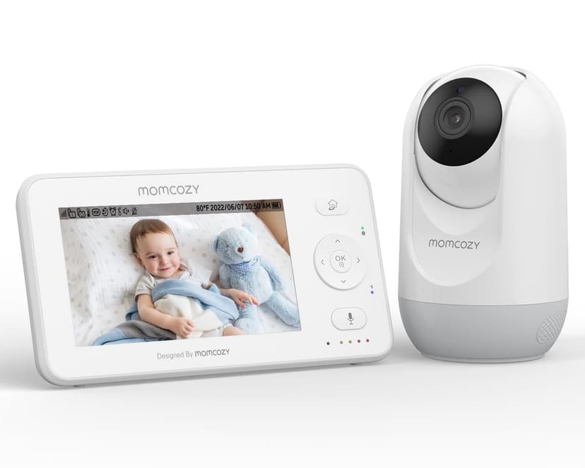 Momcozy 4.3" HD Baby Monitor with Camera and Audio Split Screen