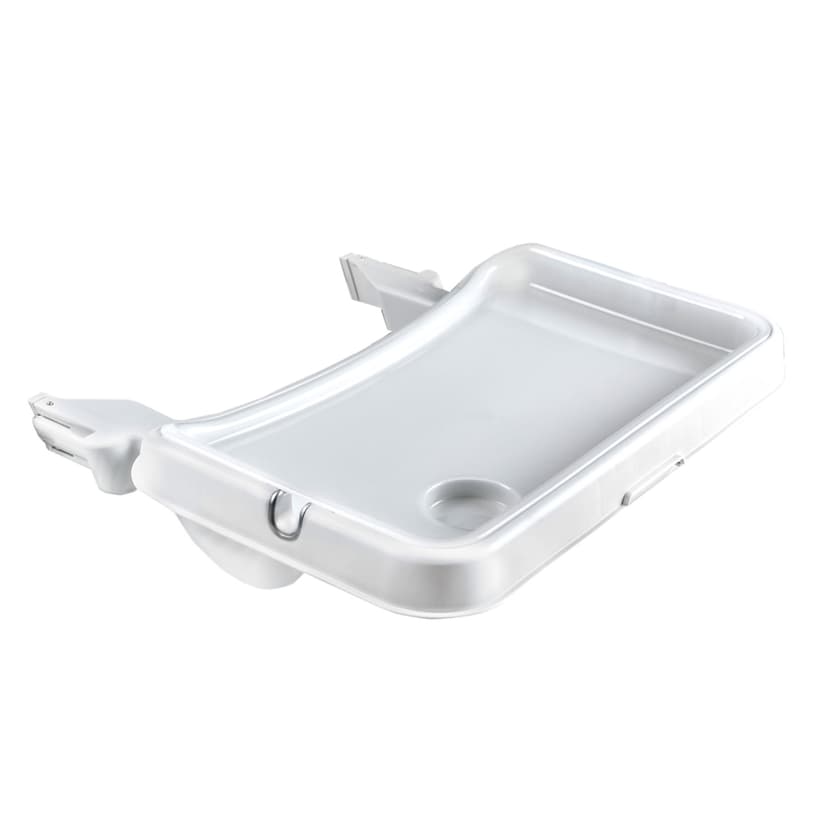 hauck Alpha High Chair Tray Table Compatible with Alpha+ and Beta+, White