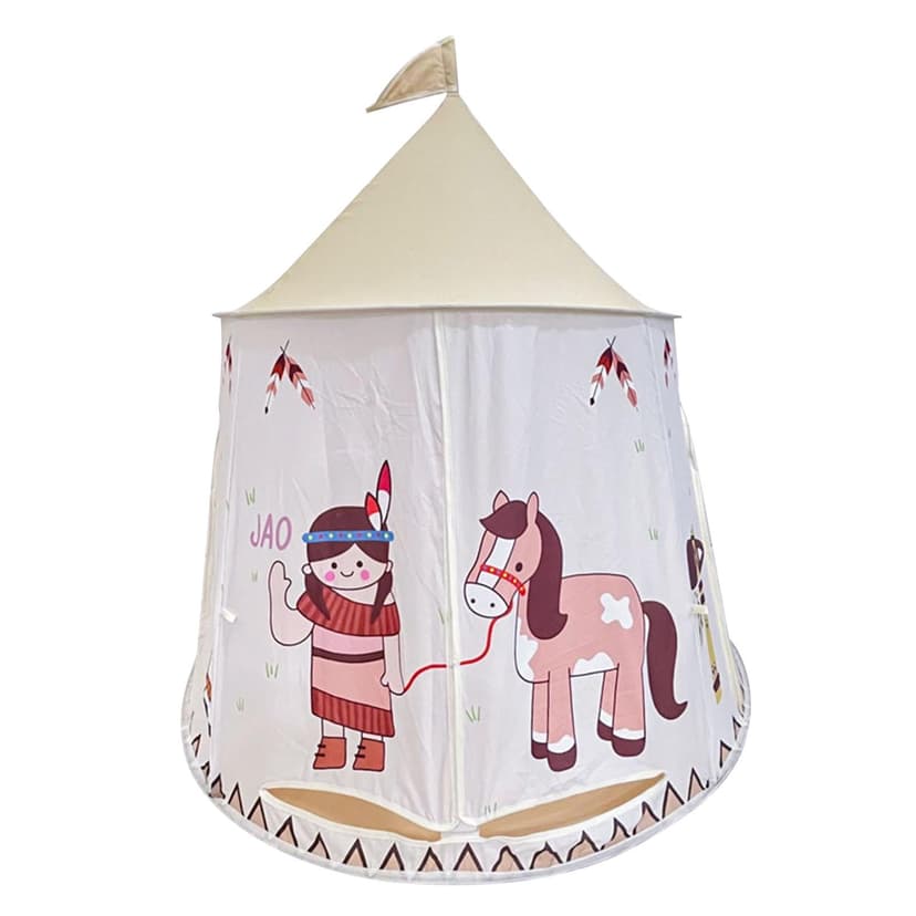 Siruishop Kids Play Tent Birthday Gift Portable Tent for 3-12 Years Carnival Home