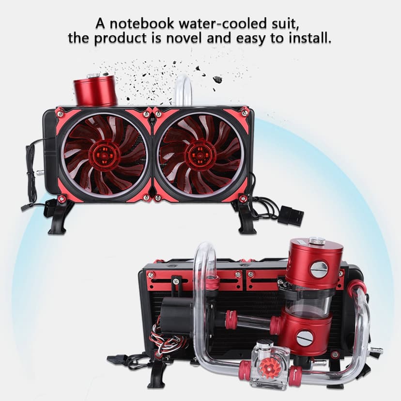 Water Cooling Set, Notebook Computer Water-cooled Set, Small Size PC Water Cooling Kit Parts Liquid Cooling Set