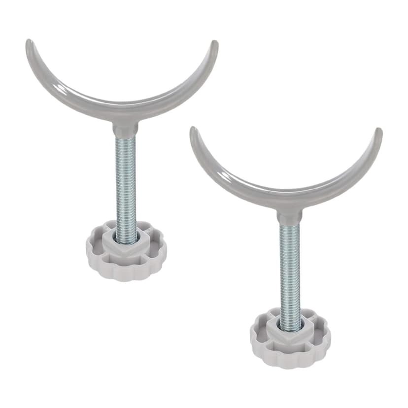 Siruishop 2Pcs Baby Gate Banister Adapters Convenient Wear Resistant Gate Spindle Rods