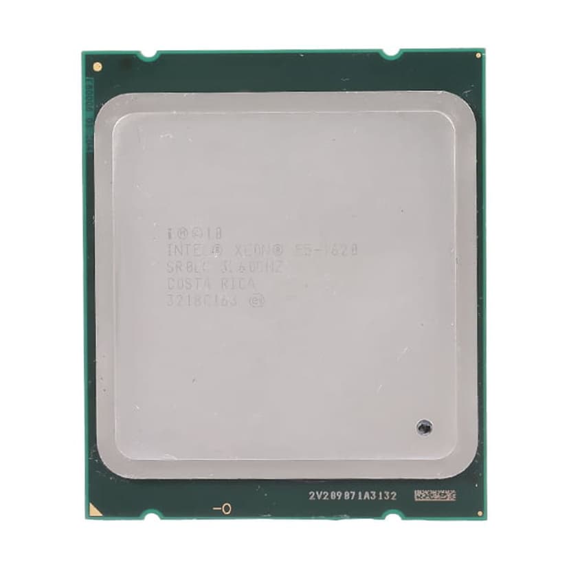 Refurbished Intel Xeon E5-1620 Server Processor - 4 Cores 8 Threads, 3.60GHz Base/3.80GHz Turbo, 10MB SmartCache, DDR3 1600MHz Memory Support, 4 Channels, 51.2GB/s Bandwidth, FCLGA2011 Socket, 130W