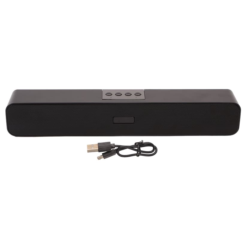 Bar Speaker, Soundbar 1200mAh HiFi Sound Noise Reduction Dual Speakers For Home