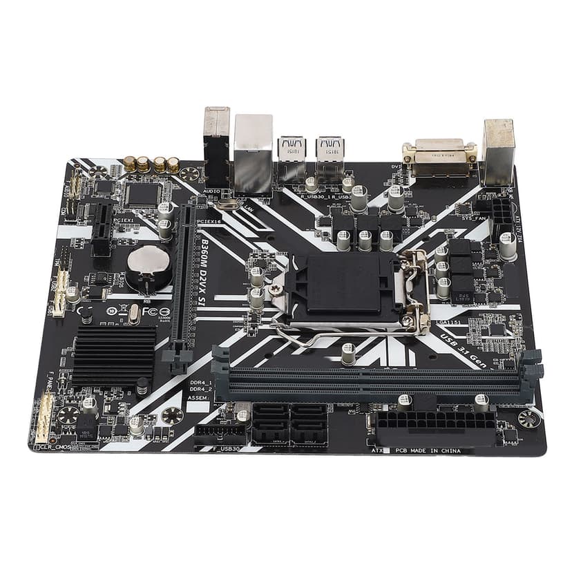 Desktop Computer Motherboard, M ATX DVI Output Motherboard for Working