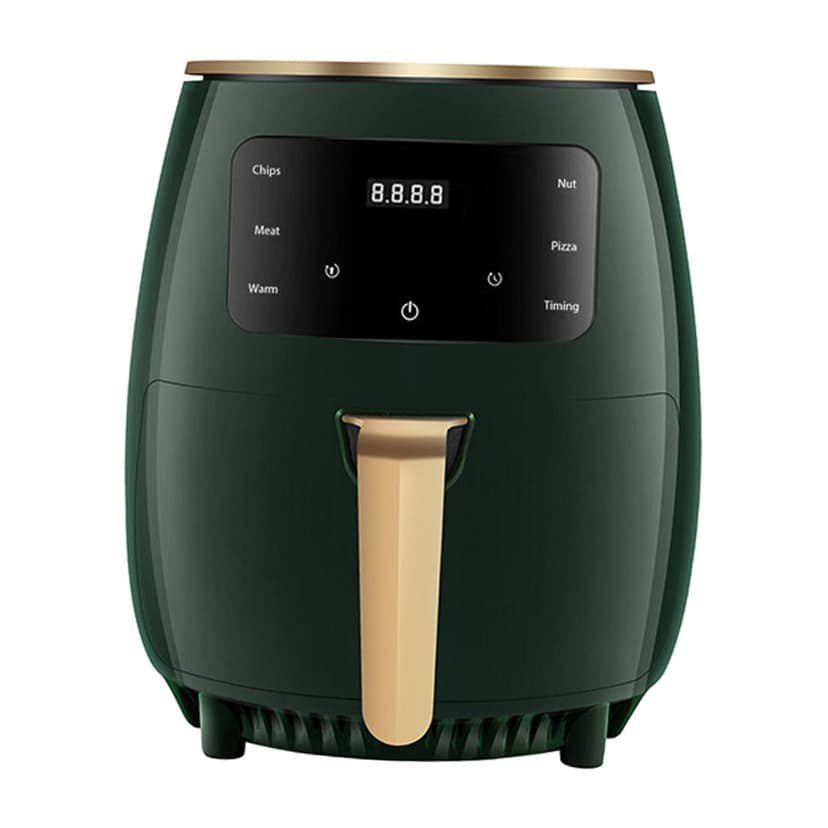 DOLITY 1400W Air Fryer 4.5L Touchscreen Portable Air Fryer Oven for Kitchen Household P Green