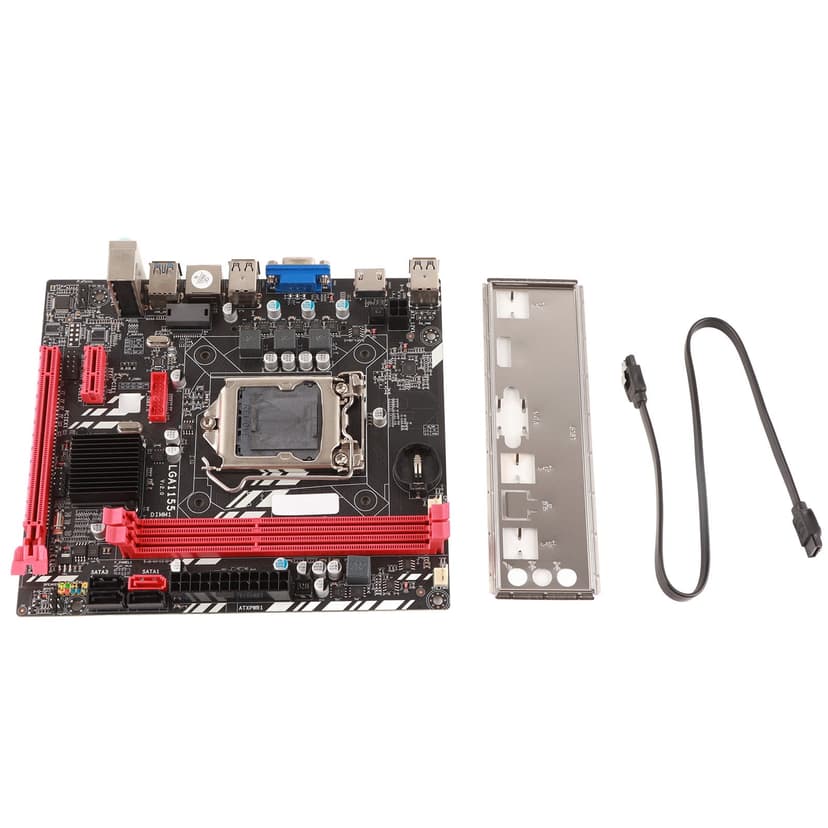 Desktop Motherboard,DDR3 Motherboard Support 1155 Gaming Motherboard Computer Motherboard Tried and Trusted