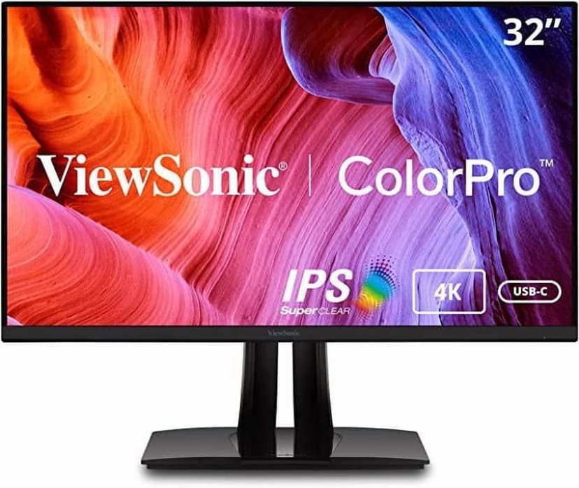 Viewsonic 32", 3840 x 2160, Black, VP3256-4K