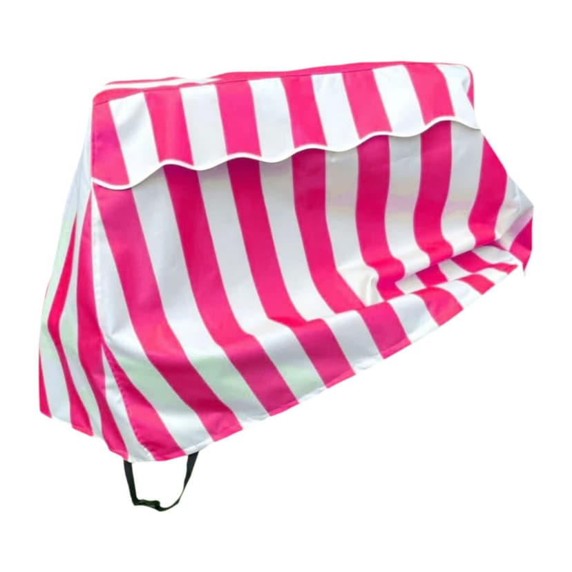 Siruishop Kids Sand and Water Table Cover Portable Oxford Cloth with Adjustable Buckle Pink