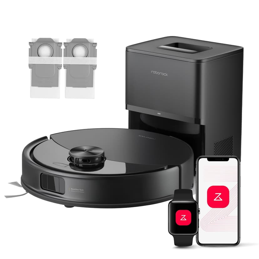 Roborock Q10 S5+ Robot Vacuum Cleaner & Mop with Self-Empty Dock | 10,000 Pa Suction | Pet Hair, Carpet & Hard Floor