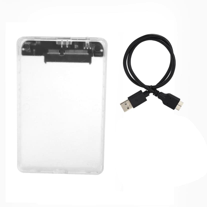 Disk External Case Hard Drive Enclosure 2.5in Hdd/ssd Case Hard Disk Drive Shell Hard Disk Protection Box USB3.0 Disk External Case Hard Drive Enclosure 2.5in HDD/SSD Storage
