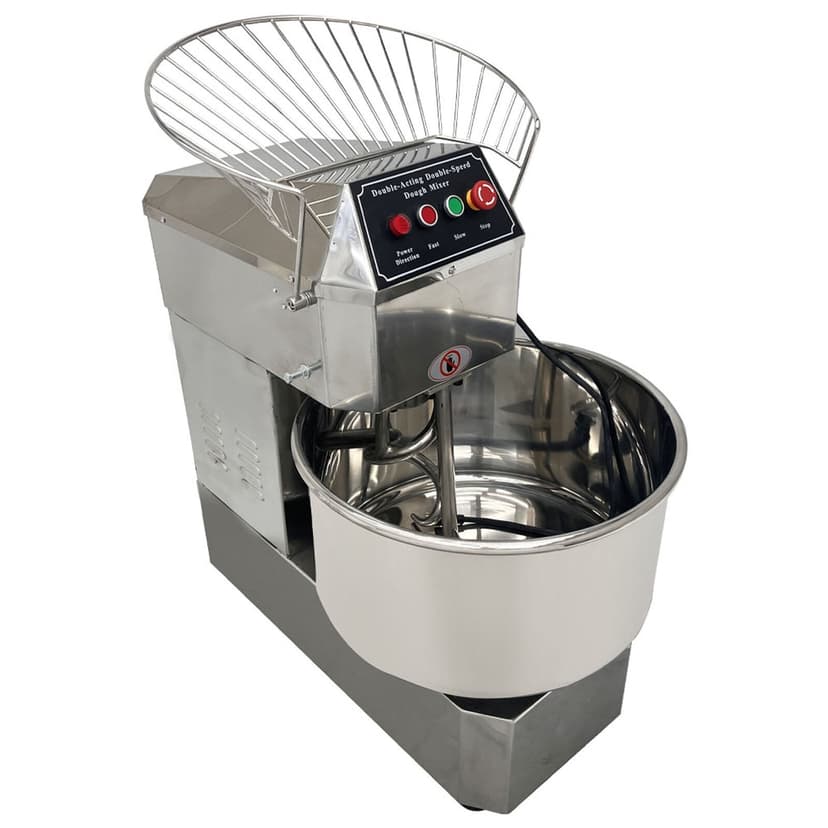 40L Commercial Dough Mixer Electric Spiral Mixer Dual Action Dual Speed for Bakeries Pizzerias 110V
