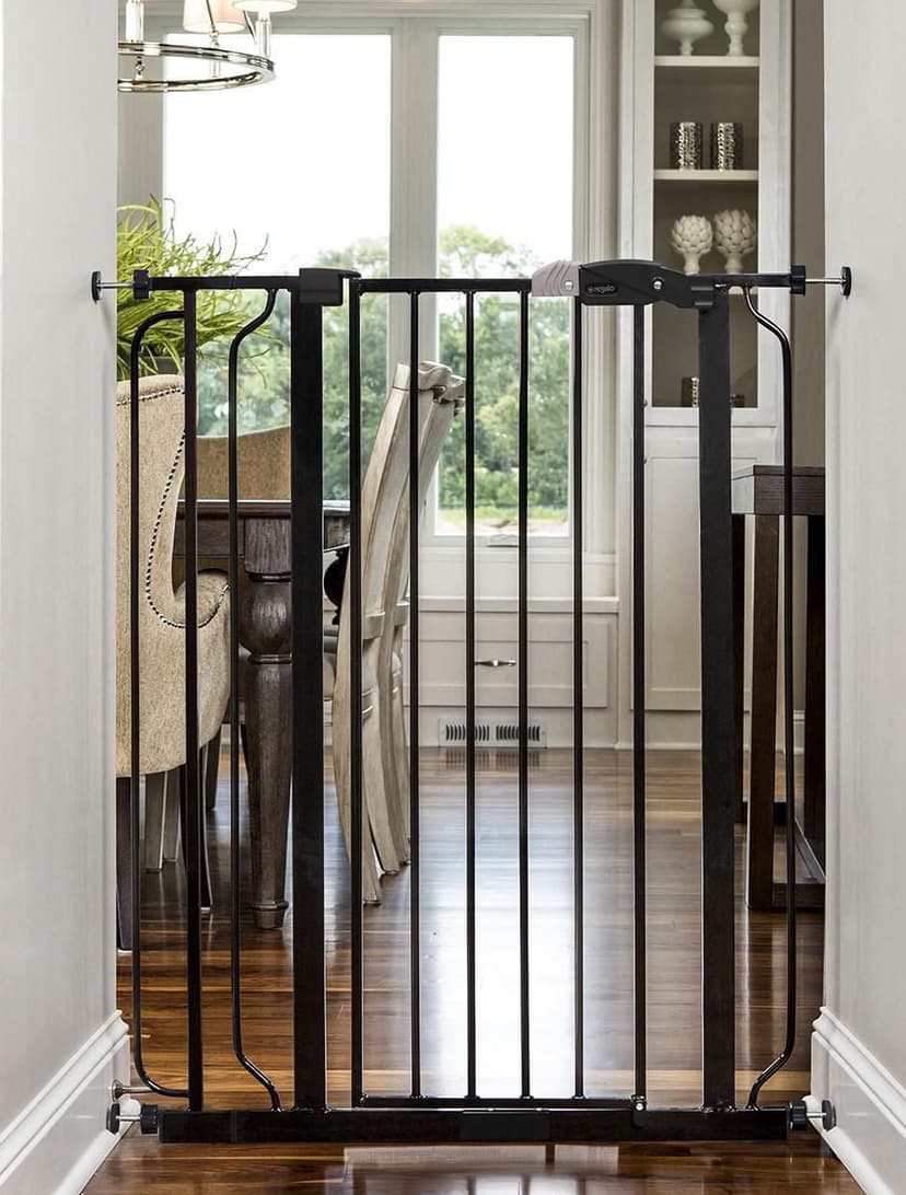 Regalo Extra Tall Baby Gate Black