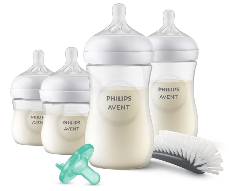 Philips Avent Natural Baby Bottle Newborn Gift Set, SCD837/03