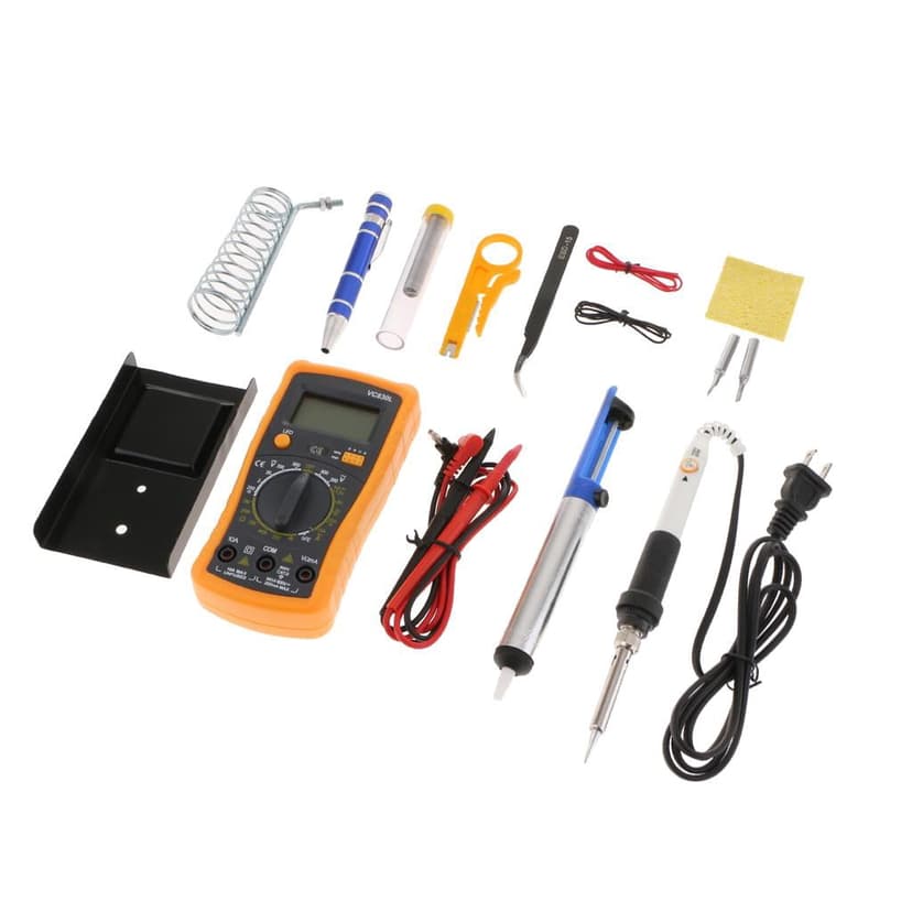 jinwen Digital Adjustable Temp 60W Iron s Temperature: 200℃(Adjustable) .US Plug