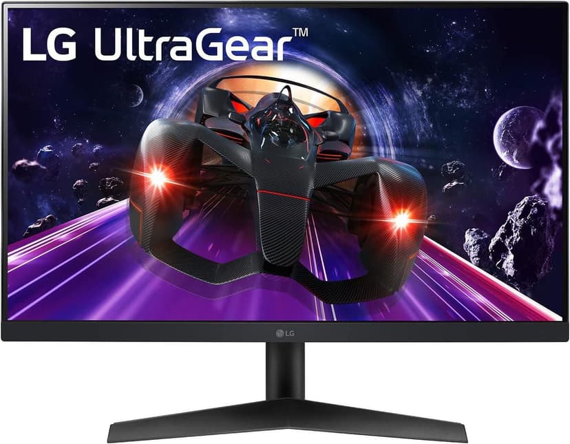 LG 24'' UltraGear FHD IPS 1ms 144Hz HDR Monitor, 1920 x 1080, Black, 24GN60R-B