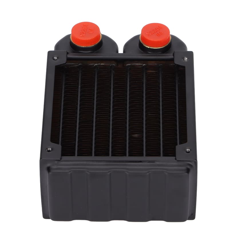 Copper Radiator, Heat Dissipation Low Noise Liquid Cooling Radiator Protection for PC for Computer