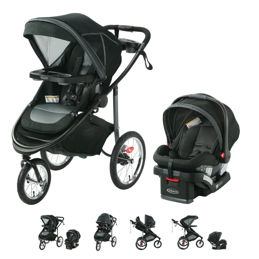 Graco modes jogger 2.0 lx travel system stroller, felix